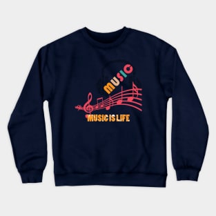 Music Crewneck Sweatshirt